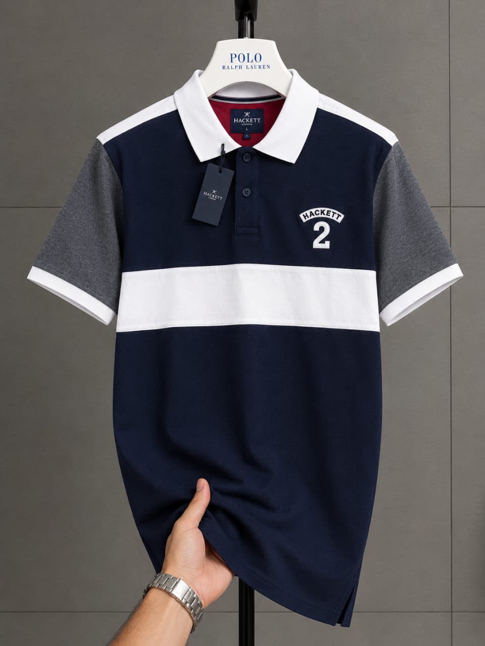 1d94b28d-60fa-42cc-a9bf-e7739335f801 Classic Collar HCT Cotton Polo Shirt