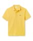 Lacoste Short-Sleeved Turnover Collar Cotton Polo Shirt - YELLOW