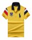 Classic Collar PRL Turnover Cotton polo shirt