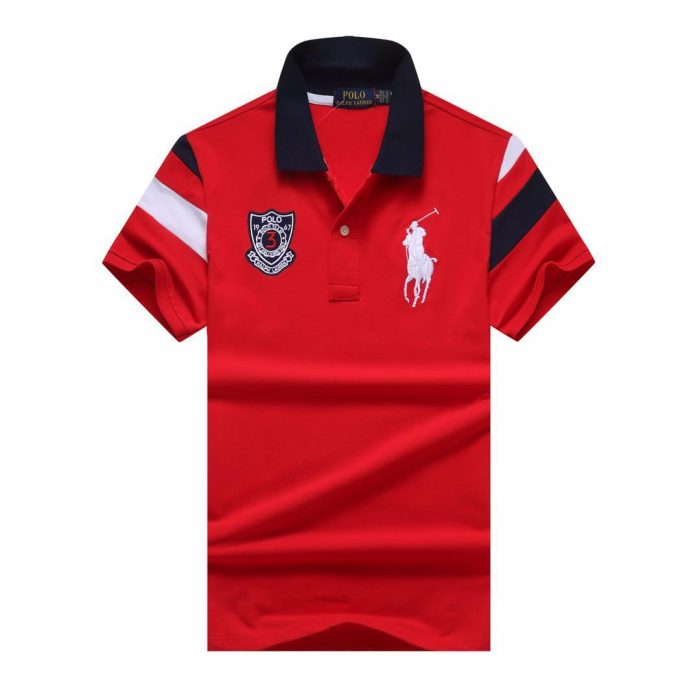 Classic Collar PRL Cotton Polo Shirt