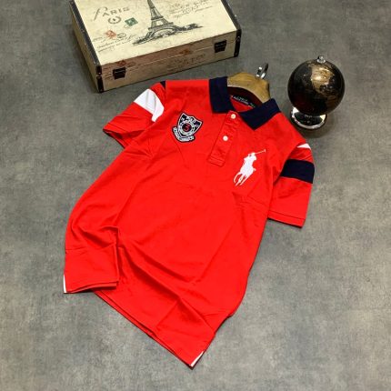 Classic Collar PRL Cotton Polo Shirt