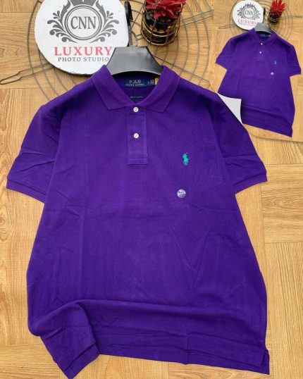 Classic Collar PRL Cotton Polo Shirt
