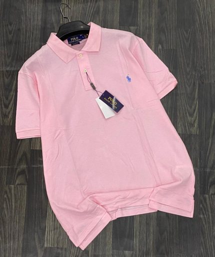 Classic Collar PRL Cotton Polo Shirt