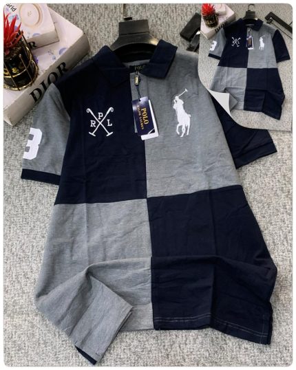 Classic Collar PRL Cotton Polo Shirt