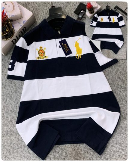 Classic Collar PRL Cotton Polo Shirt