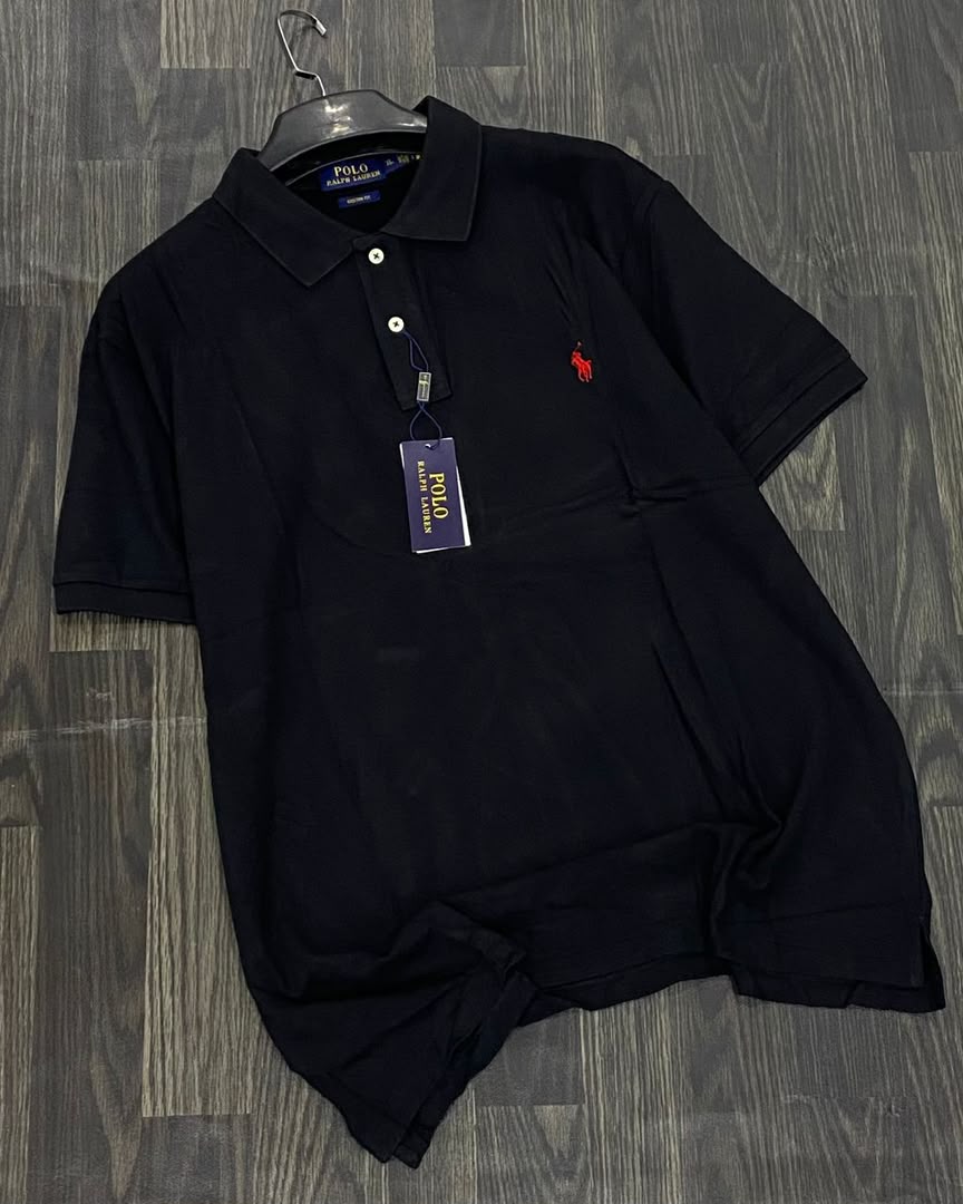 b2288dcf-6b1f-4a12-99ac-5a56f922372d Classic Collar PRL Cotton Polo Shirt