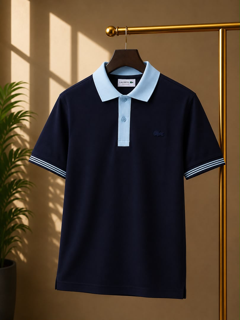 50ee2c9d-d461-41d4-8b7a-37a272ae3c69 Classic Collar LCT Cotton Polo Shirt