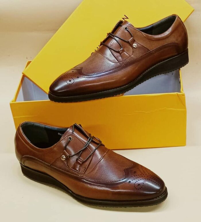 Brown Leather Louis Vuitton Men’s Shoes