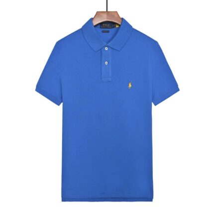 BLUE Ralph Lauren Short-Sleeved With A Turnover Collar