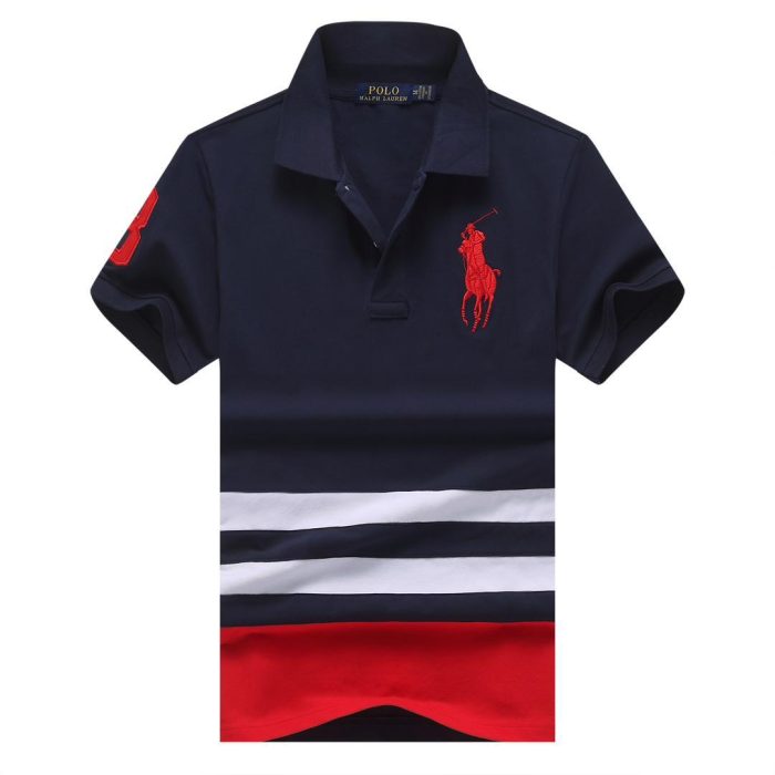 Classic Collar PRL Cotton Polo Shirt