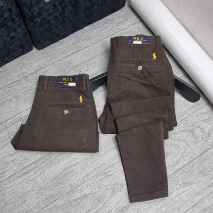 Men’s Khaki PRL Chinos (TROUSERS)