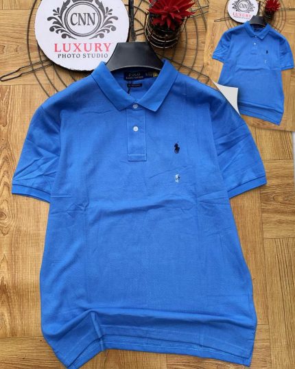 Classic Collar PRL Cotton Polo Shirt