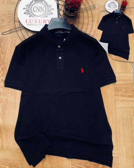Classic Collar PRL Cotton Polo Shirt