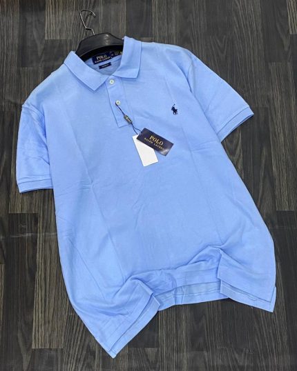 Classic Collar PRL Cotton Polo Shirt