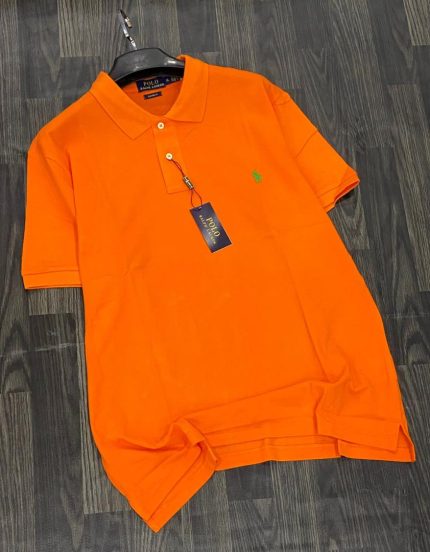 Classic Collar PRL Cotton Polo Shirt