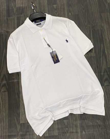 Classic Collar PRL Cotton Polo Shirt