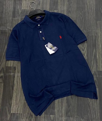 Classic Collar PRL Cotton Polo Shirt