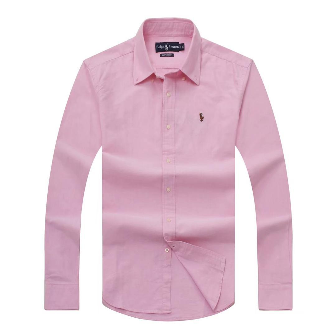 WhatsApp Image 2026-02-17 at 9.38.23 PM (1) Classic PRL Men’s Custom-Fit Logo-Embroidered Long Sleeve Oxford Shirt