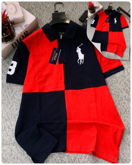 Classic Collar PRL Cotton Polo Shirt