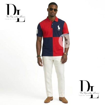 Classic Collar PRL Cotton Polo Shirt