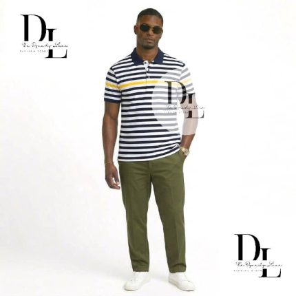 Classic Collar LCT Cotton Polo Shirt