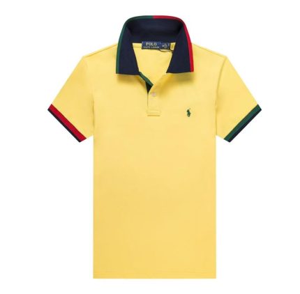 Classic Collar PRL Cotton Polo Shirt