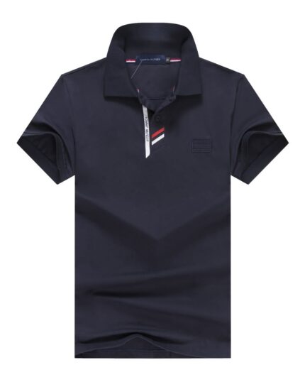 Tommy Short-Sleeved Polo With A Turnover Collar