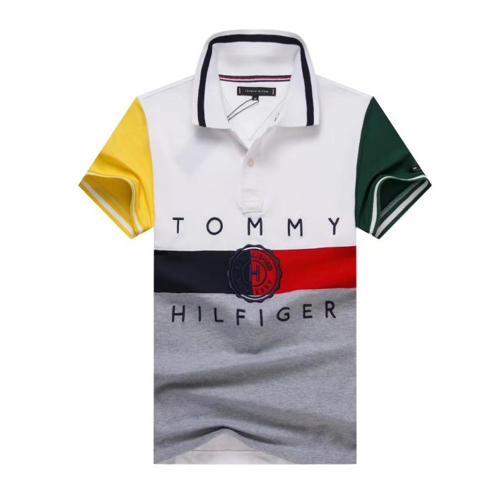 Tommy Short-Sleeved Polo With A Turnover Collar