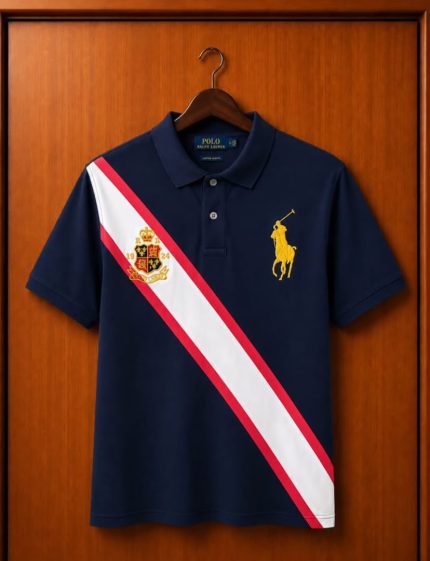 Classic Collar PRL Cotton Polo Shirt