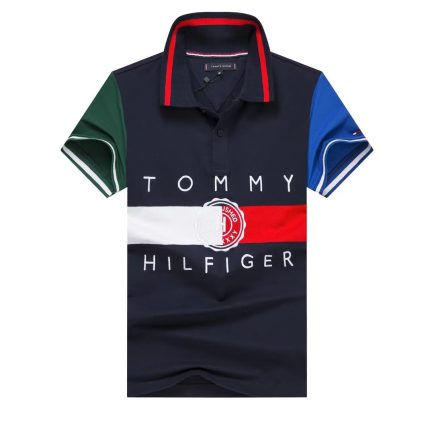 Tommy Short-Sleeved Polo With A Turnover Collar