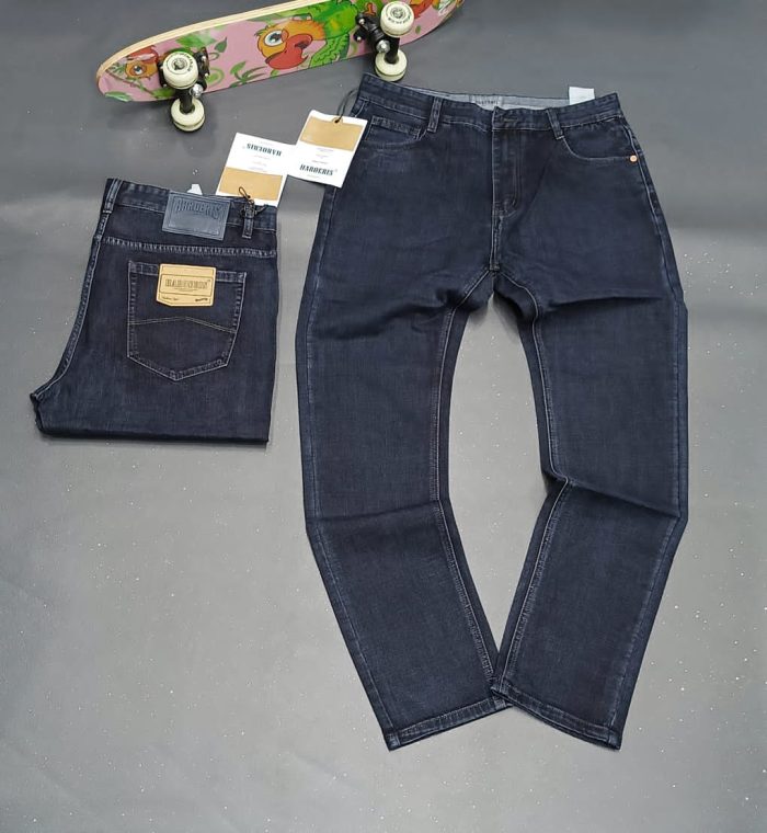 Men’s Plain Straight Cut Jeans