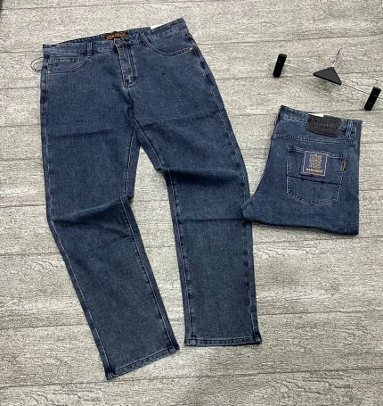 Men’s Plain Straight Cut Jeans