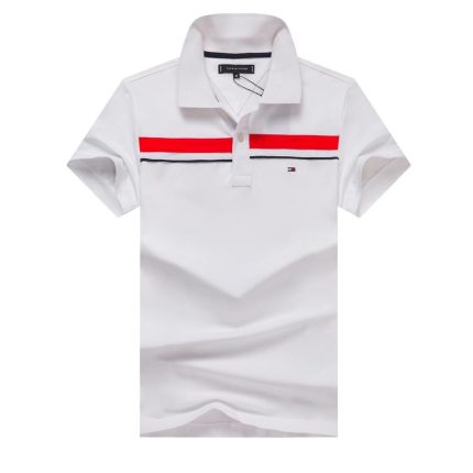 Tommy Short-Sleeved Polo With A Turnover Collar