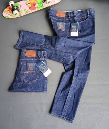 Men’s Plain Straight Cut Jeans