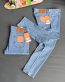 Men’s Plain Straight Cut Jeans