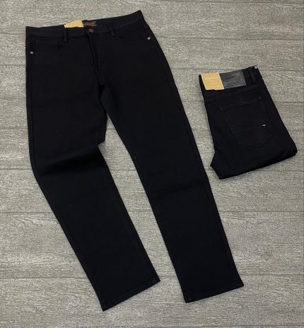 Men’s Plain Straight Cut Jeans