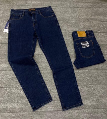 Men’s Plain Straight Cut Jeans