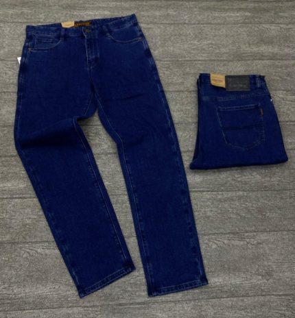 Men’s Plain Straight Cut Jeans