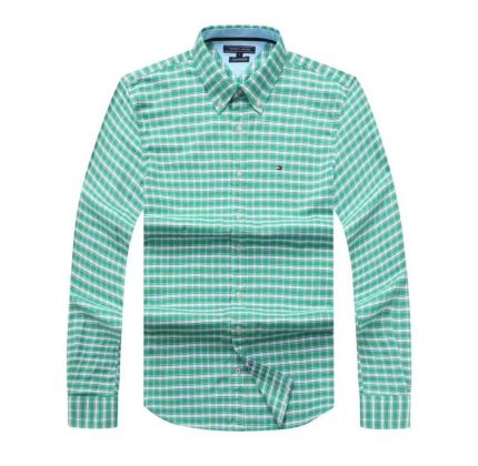 A Classic Custom-Fit THF Men’s Logo-Embroidered Long Sleeve Oxford Shirt