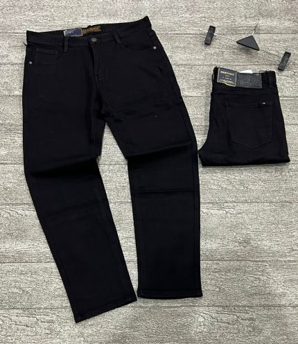Men’s Plain Straight Cut Jeans