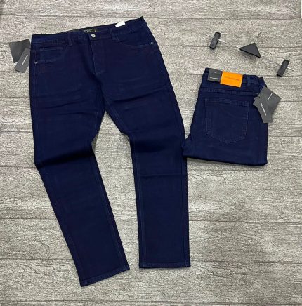 Men’s Plain Straight Cut Jeans