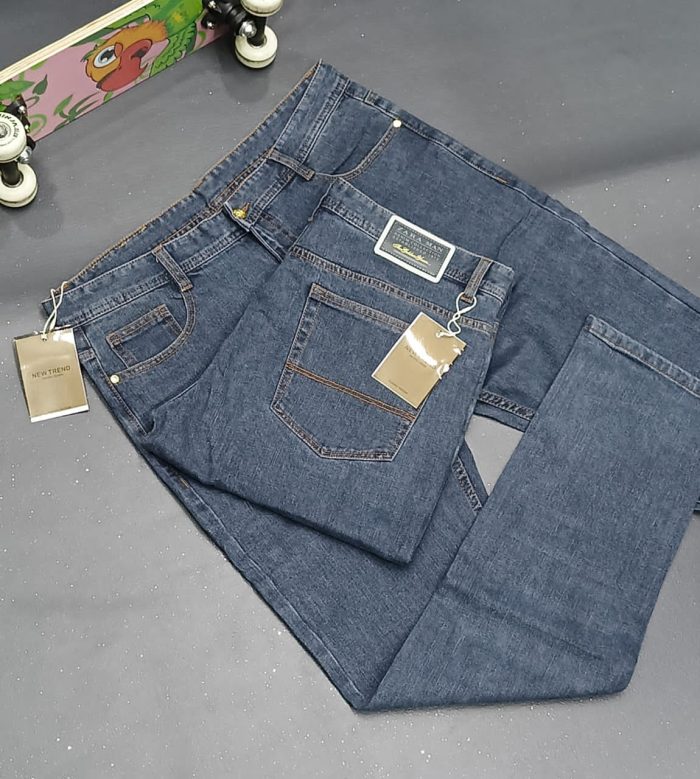 Men’s Plain Straight Cut Jeans