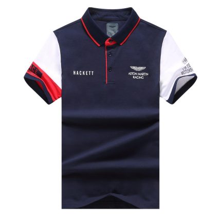 Hackett Aston Martin Racing Men’s Premium Cotton Polo Shirt