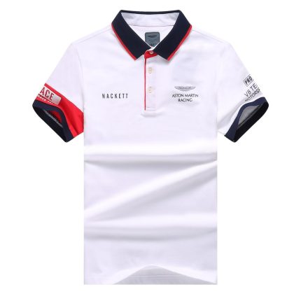 Hackett Aston Martin Racing Men’s Premium Cotton Polo Shirt