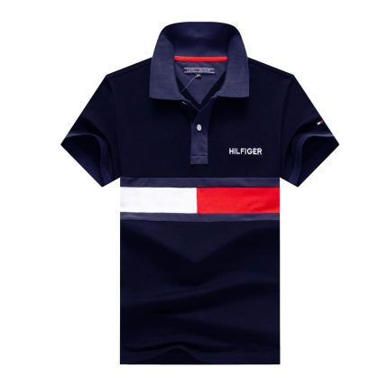 Tommy Short-Sleeved Polo With A Turnover Collar