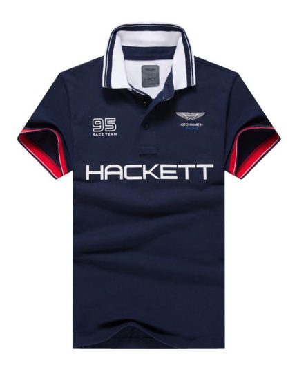 Hackett Aston Martin Racing Men’s Premium Cotton Polo Shirt