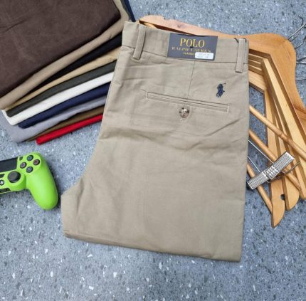 Men’s Khaki PRL Chinos (TROUSERS)