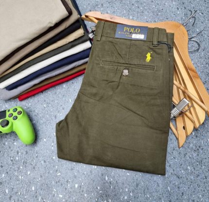 Men’s Khaki PRL Chinos (TROUSERS)