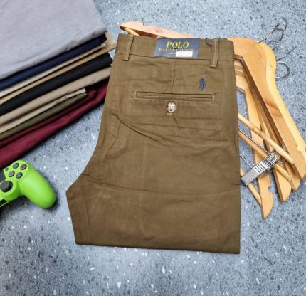 Men’s Khaki PRL Chinos (TROUSERS)
