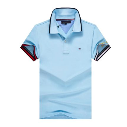 Tommy Short-Sleeved Polo With A Turnover Collar